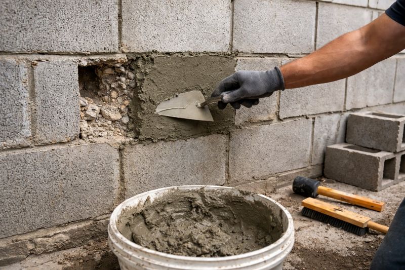 Block Wall Repair in Davis County, UT