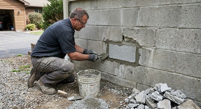 Block Wall Repair in Midvale, UT