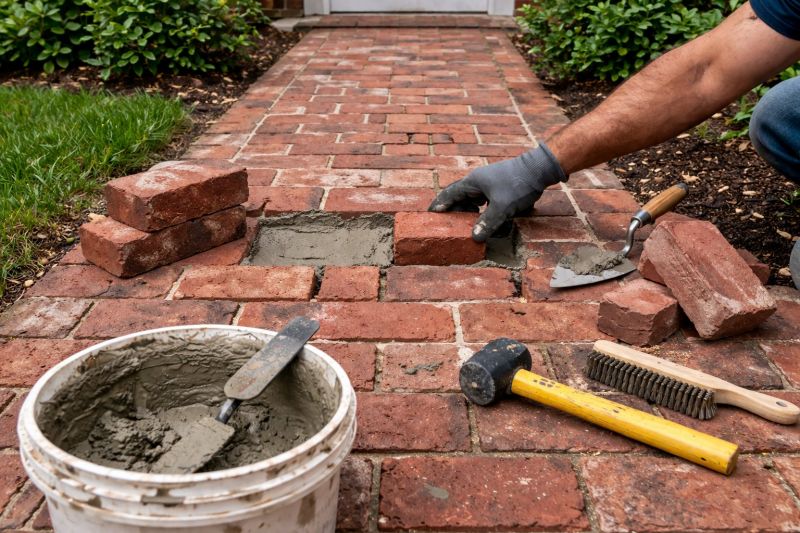 Brick Driveway Repair in Bountiful, UT
