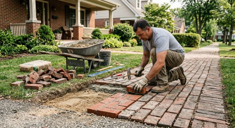 Brick Flatwork Repair in Clearfield, UT