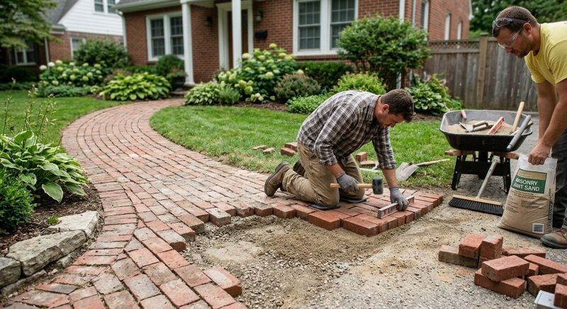 Brick Flatwork Repair in Midvale, UT