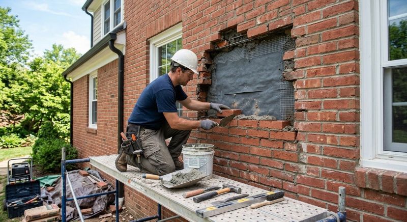 Brick Masonry Repair in Davis County, UT