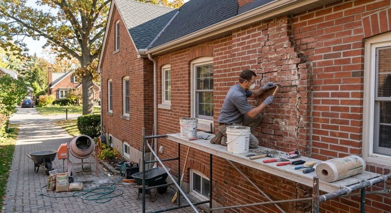 Brick Masonry Restoration in Bountiful, UT