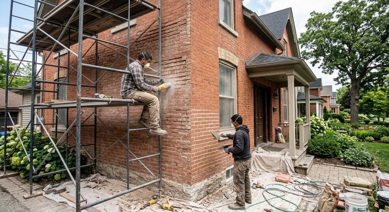 Brick Restoration in Woods Cross, UT