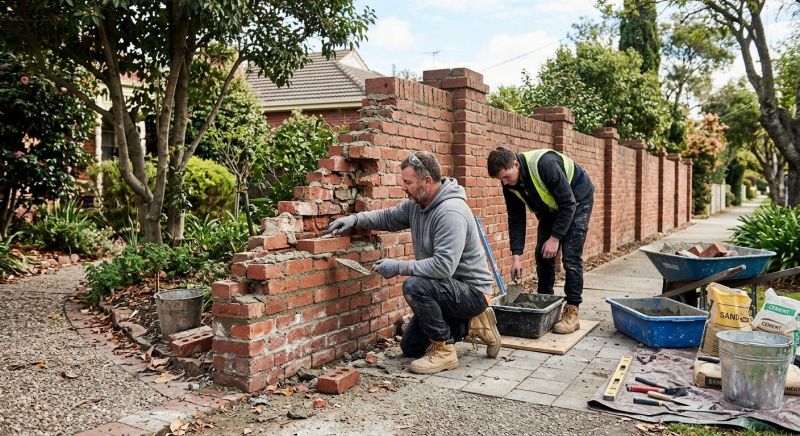 Brick Wall Repair in Hooper, UT