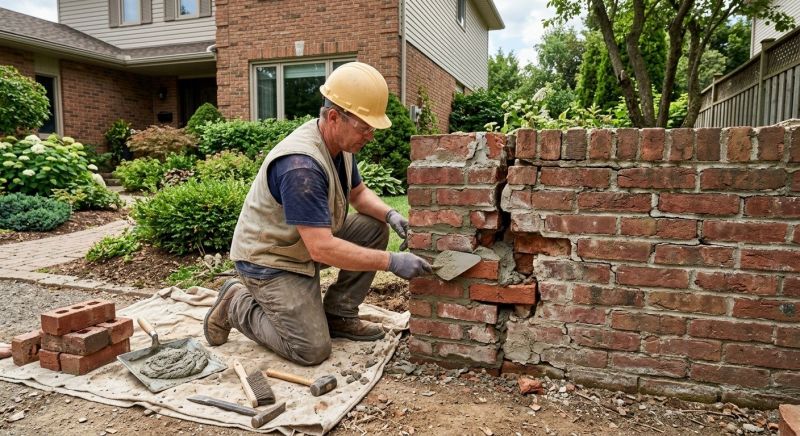 Brick Wall Repair in Salt Lake City, UT