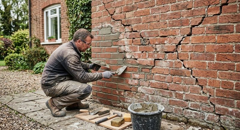 Brick Wall Repair in Sandy, UT