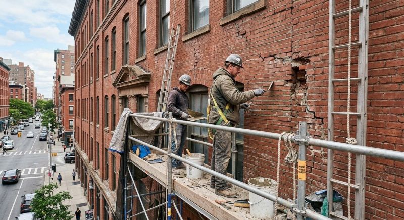 Commercial Masonry Repair in West Jordan, UT