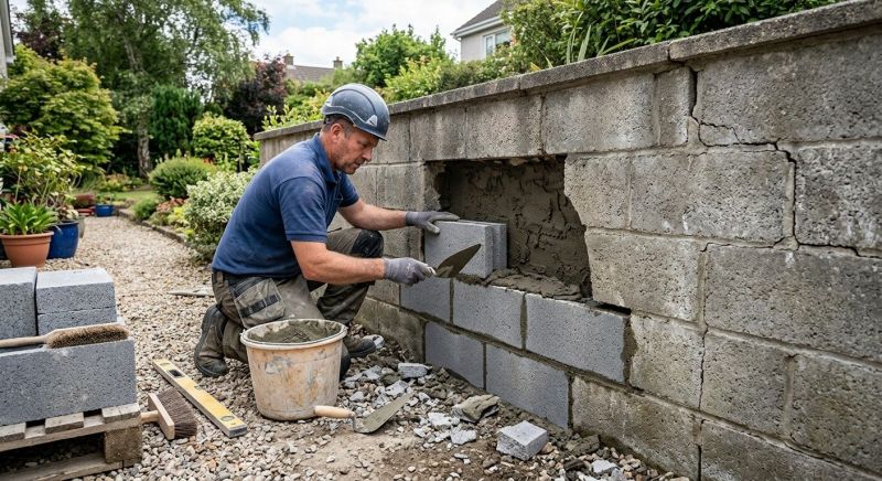 Concrete Block Repair in Magna, UT
