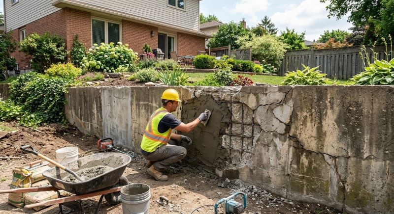 Retaining Wall Repair in Centerville, UT