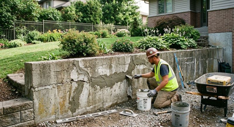 Retaining Wall Repair in Kaysville, UT