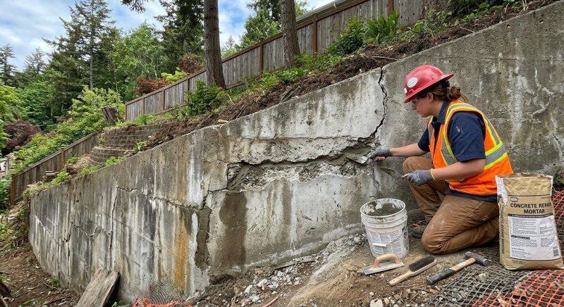 Retaining Wall Repair in Morgan, UT