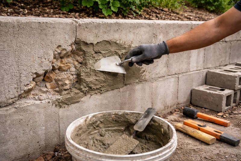 Retaining Wall Repair in Salt Lake County, UT