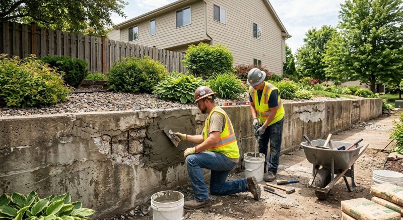 Retaining Wall Repair in Sandy, UT