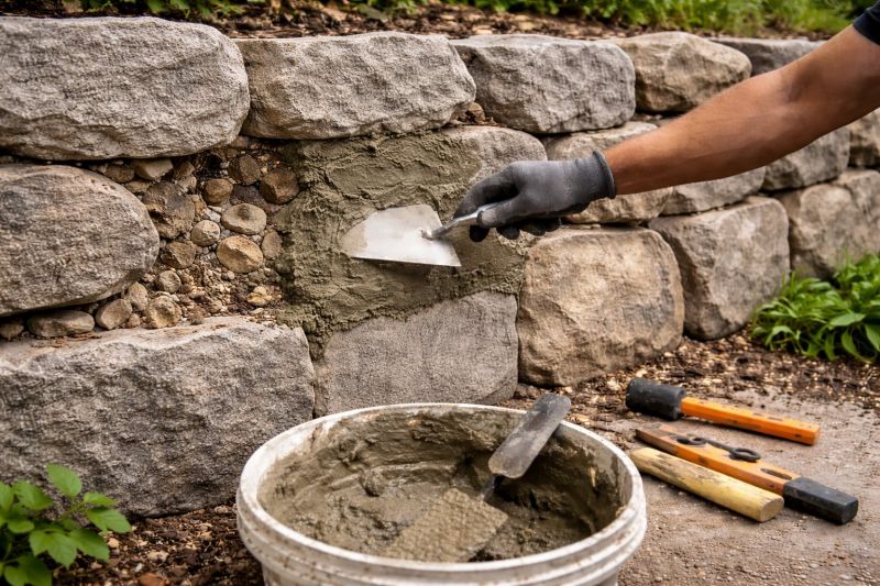 Retaining Wall Repair in South Jordan, UT