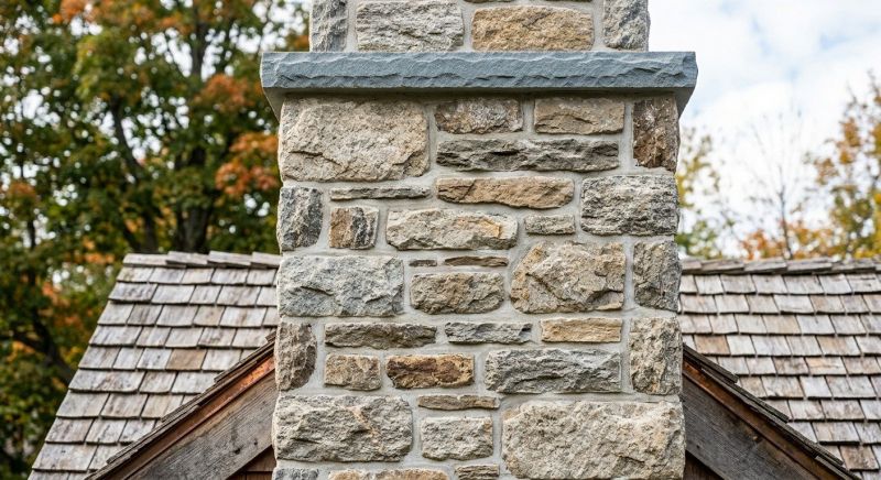 Stone Chimney Installation in Layton, UT