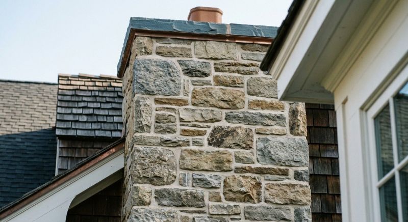 Stone Chimney Installation in Riverton, UT