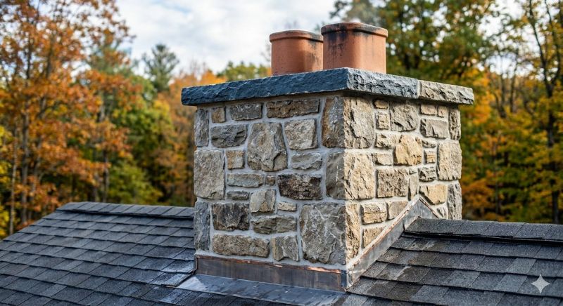 Stone Chimney Installation in Salt Lake County, UT