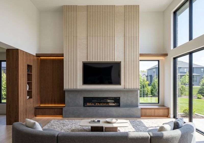 Stone Chimney Installation in South Jordan, UT