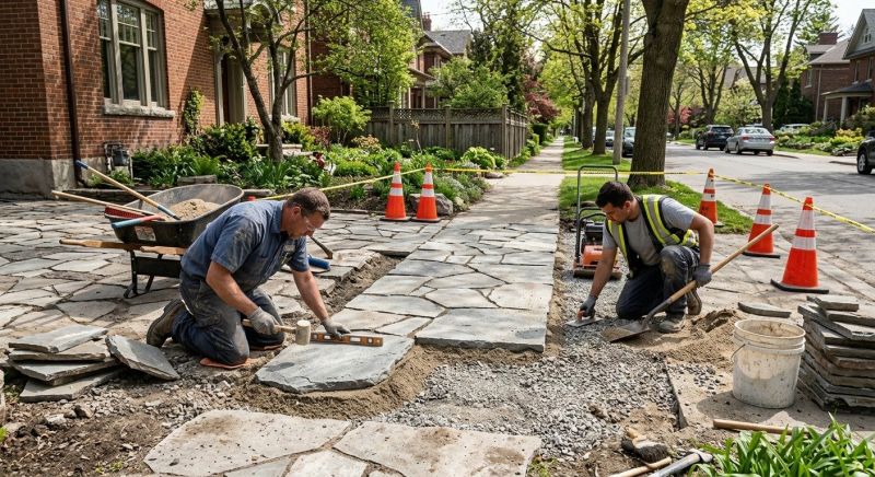 Stone Driveway Repair in Bountiful, UT