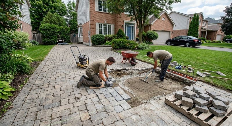 Stone Driveway Repair in Bountiful, UT