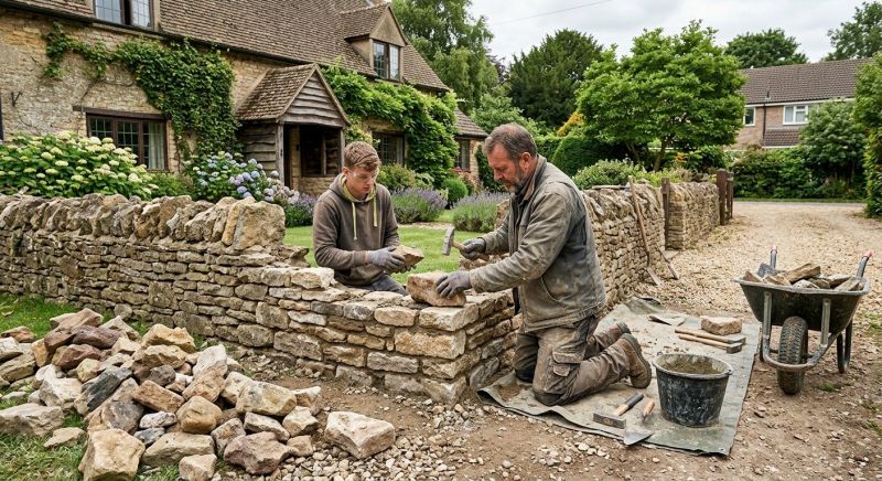 Stone Wall Repair in Midvale, UT